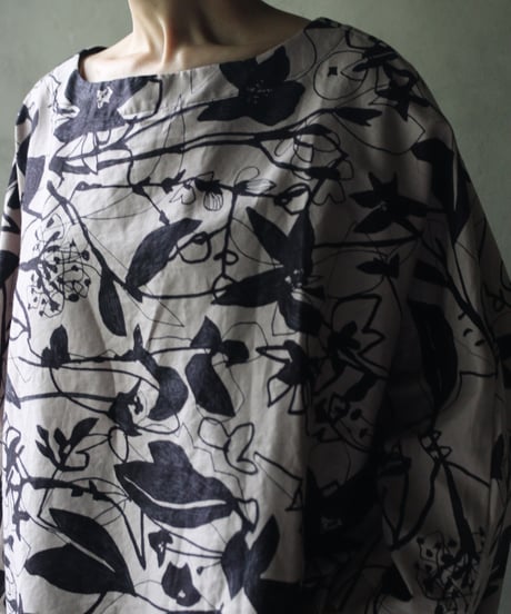 cavane キャヴァネ / Tunic long-sleeve Cotton100シャツ / ca-26144