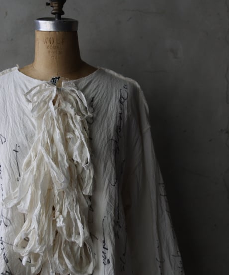 Cavalier Meiko Takahashi / #98Journal rope blouse / Me-26007