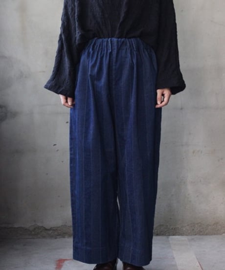 cavane キャヴァネ / Wide TrousersⅡ ST-Denim パンツ/ ca-26148