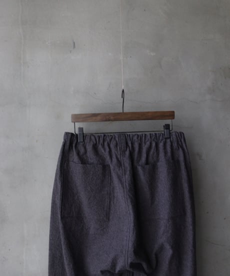klauseクロイゼ / C/L Canvas Loose Fitting Tapered Trousers"Wide"no2/ kla-26068