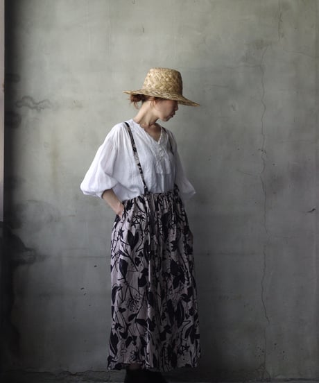 cavane キャヴァネ / Jumper skirt cotton100スカート/ ca-26127