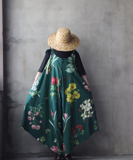 ALEKSANDR MANAMISアレクサンダーマナミ/ JARDIN VERT JUMPSUITジャンプスーツ/ am-25000A
