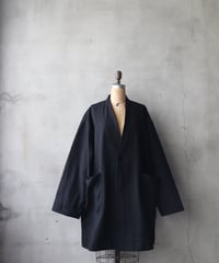 klauseクロイゼ / Shetland Wool Herringbone Gown Middle Length  / kla-26065