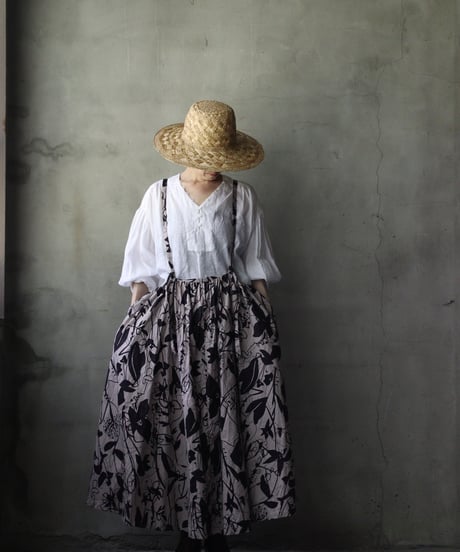 cavane キャヴァネ / Jumper skirt cotton100スカート/ ca-26127