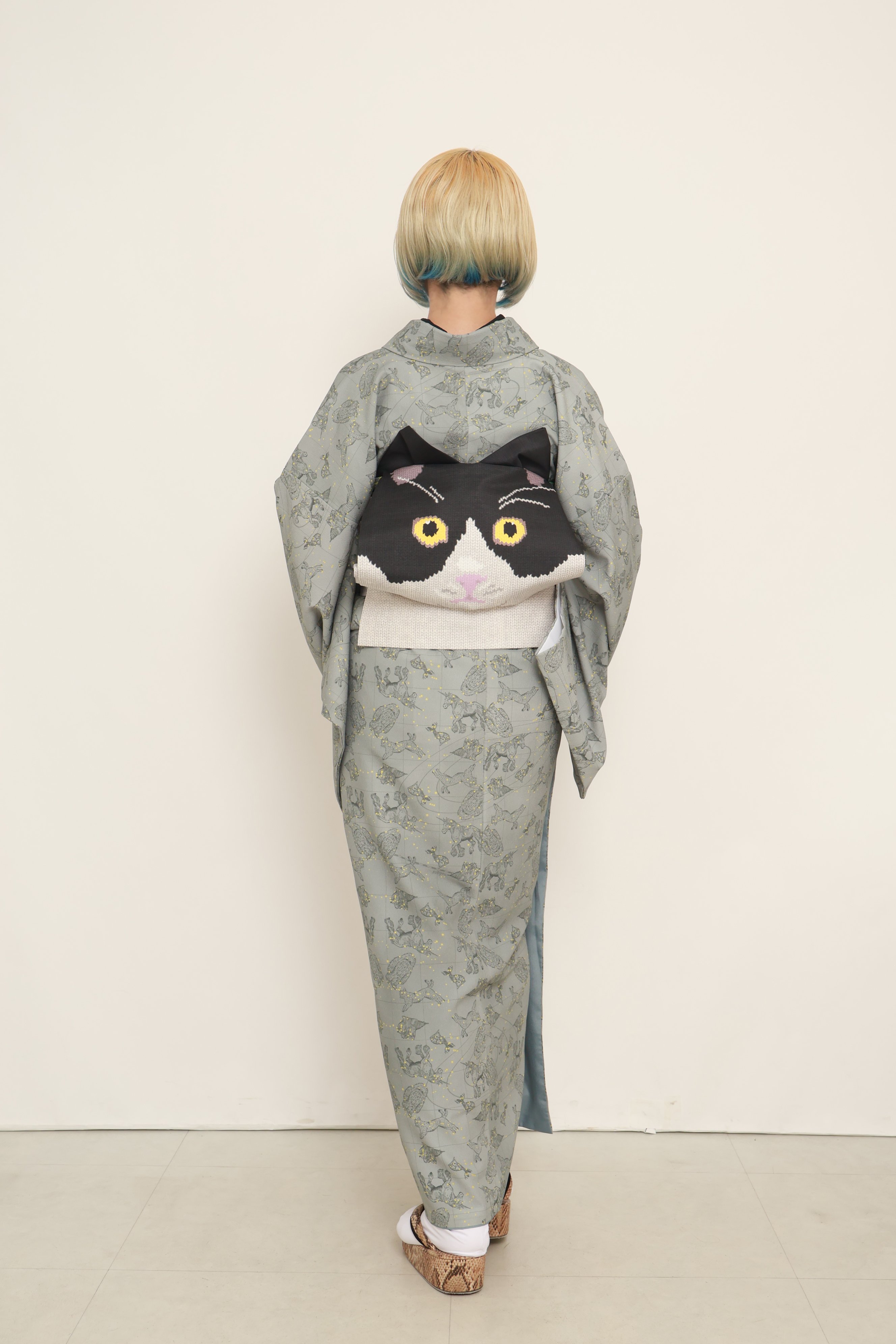 I love cat名古屋帯 ハチワレ 受注 | highcaloryotome