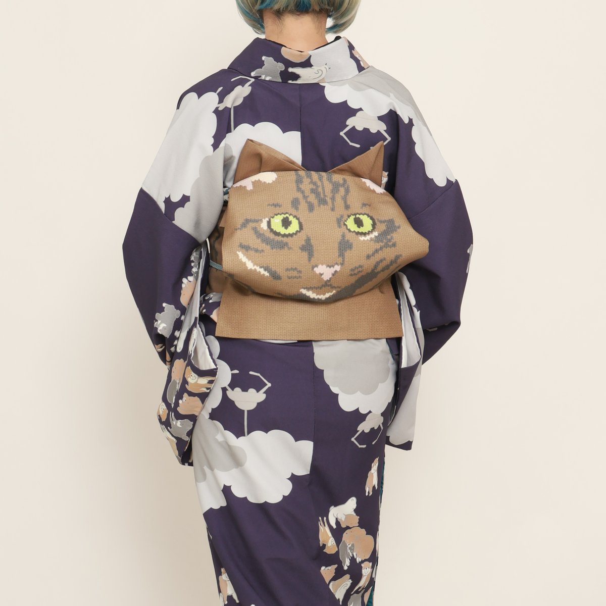 I love cat名古屋帯 キジトラ | highcaloryotome