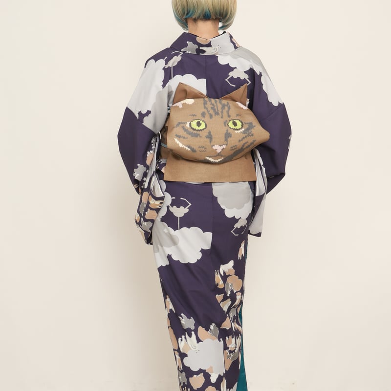 I love cat名古屋帯 キジトラ 受注 | highcaloryotome