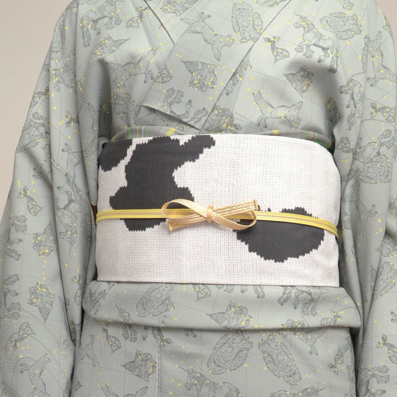 I love cat名古屋帯 ハチワレ 受注 | highcaloryotome