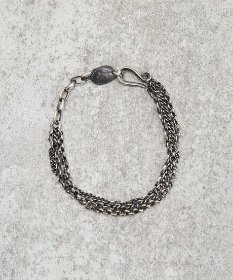 HARIM ハリム / TRIPLE CHAIN BLACELET / HRC014