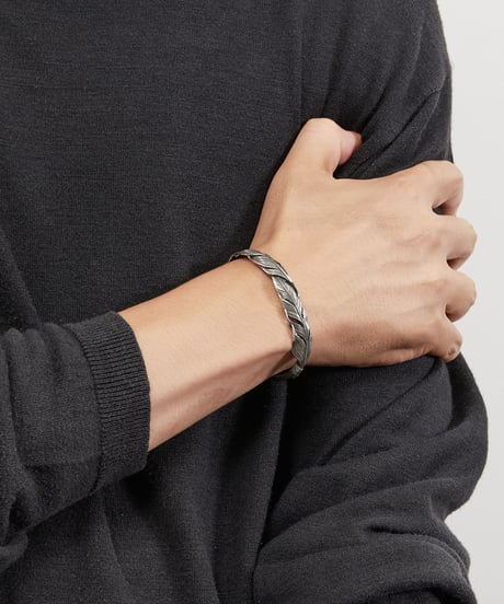 HARIM ハリム / Double Feather Bangle SILVER / HRA034SV