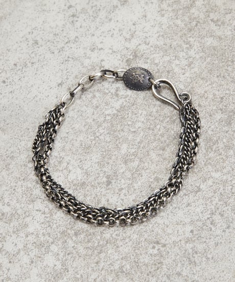 HARIM ハリム / TRIPLE CHAIN BLACELET / HRC014