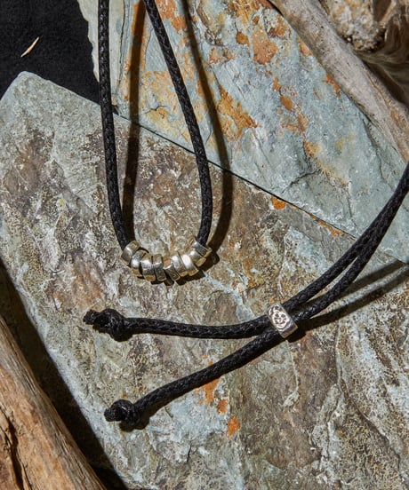 HARIM ハリム / ROCK BEADS NECKLACE SV / HRP103 SV
