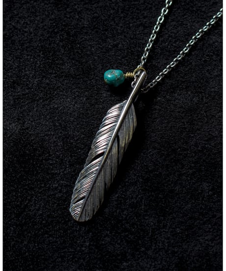 【B'z 稲葉浩志さん着用】HARIM ハリム / FEATHER CENTER S フェザー センター ネックレス / HRP120ox