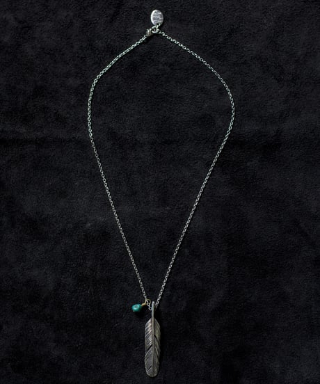 【B'z 稲葉浩志さん着用】HARIM ハリム / FEATHER CENTER S フェザー センター ネックレス / HRP120ox