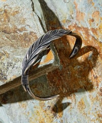 HARIM ハリム / Owl feather bangle SILVER / HRA023SV