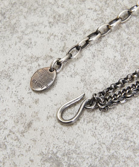 HARIM ハリム / TRIPLE CHAIN BLACELET / HRC014
