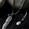 【B\'z 稲葉浩志さん着用】HARIM ハリム / FEATHER CENTER S フェザー センター ネックレス / HRP120ox
