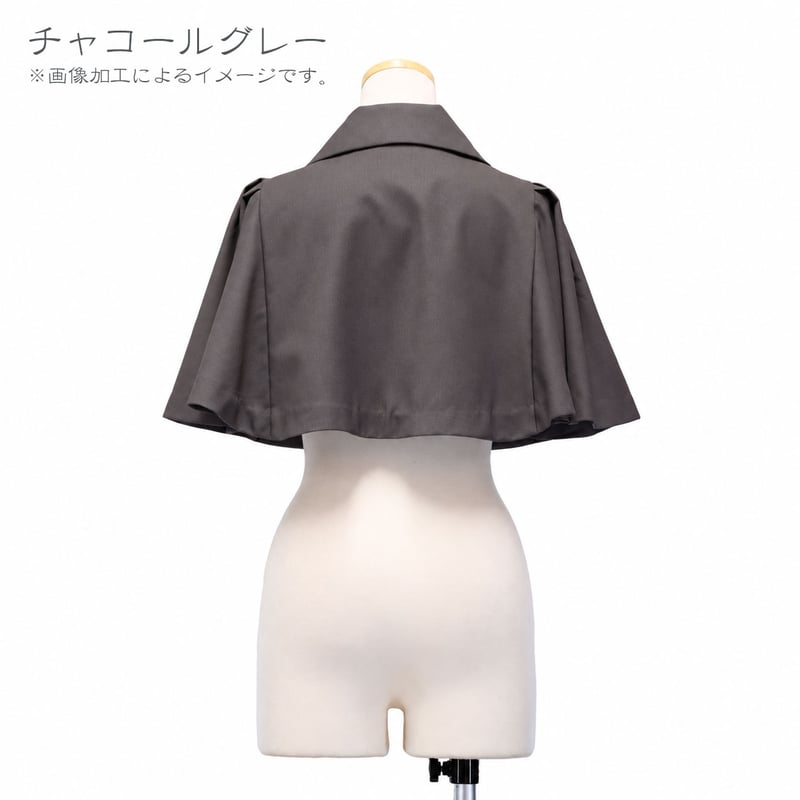 ○予約○クラシカルテーラードケープ | Sheglit MiDiom online store