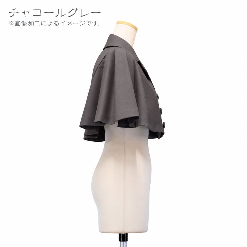 ○予約○クラシカルテーラードケープ | Sheglit MiDiom online store