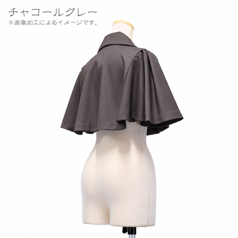 Sheglit リボンクラシカルケープ ○予約○クラシカルテーラードケープ | Sheglit MiDiom online store