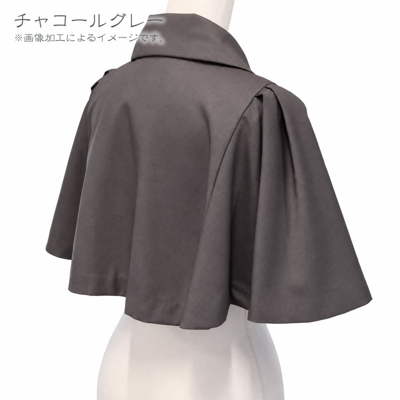 ○予約○クラシカルテーラードケープ | Sheglit MiDiom online store