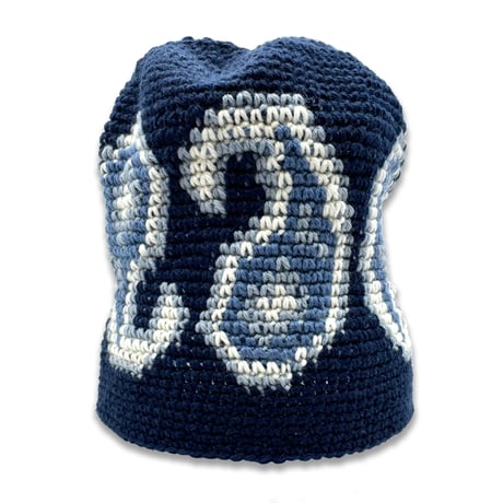 Paisley Knitting Long Beanie