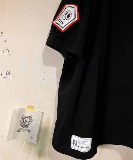 DEPARTMENT ロゴ 5.6オンス ビッグシルエット Ｔシャツ ブラック2　スペシャル