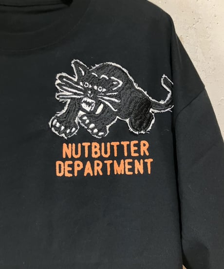 DEPARTMENT ロゴ 5.6オンス ビッグシルエット Ｔシャツ ブラック2　スペシャル