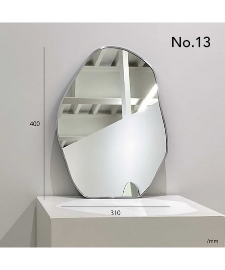No.13 WAVE MIRROR / W310×H400