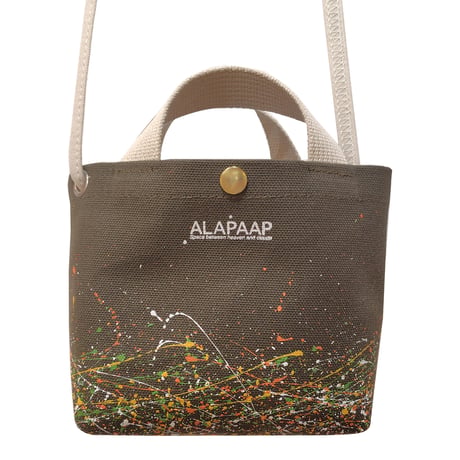 canvas mini shoulder / bottom splash