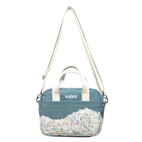mini boston bag / crystal paint