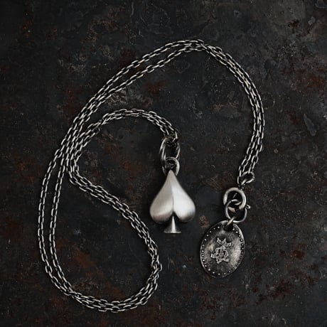 【予約】HARIM  SPADE PENDANT　SV 【HRP203OX 】