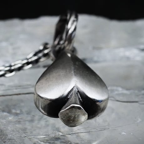 【予約】HARIM  SPADE PENDANT　SV 【HRP203OX 】
