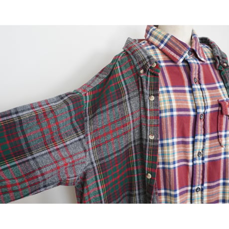 DOUBLE NEL SHIRT  / AR004 / A