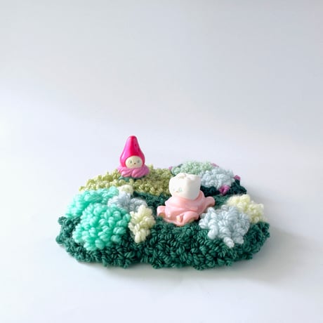 boiboi ／ ハティスタウン mini rug B