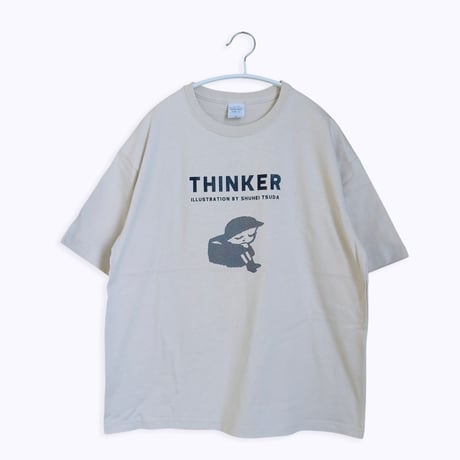 津田周平 × 83 ／ THINKER TEE ビッグシルエット