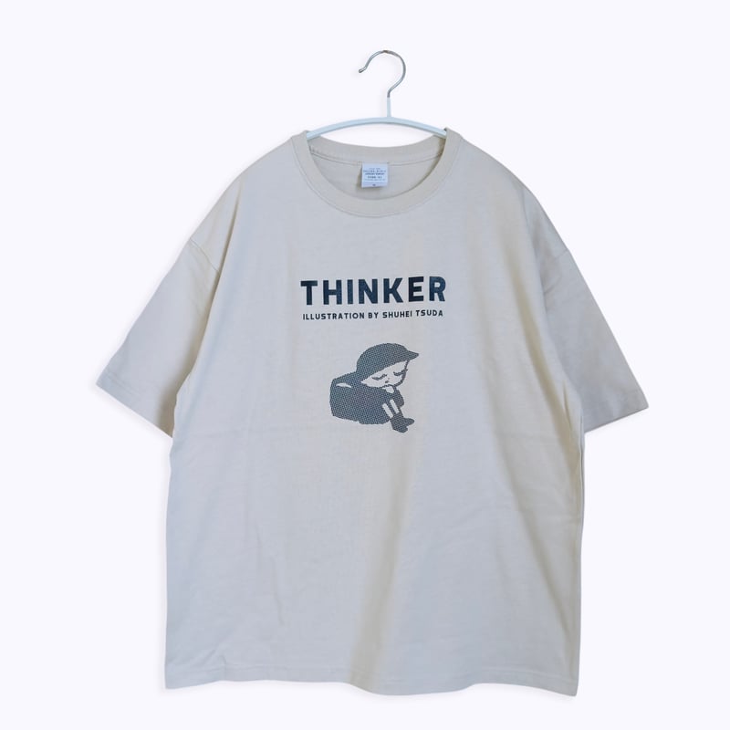 津田周平 × 83 ／ THINKER TEE ビッグシルエット | はちみせ （83）