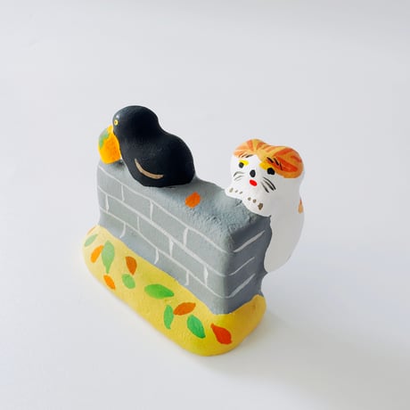 habotan ／ 土人形（大) ｜街の猫たち