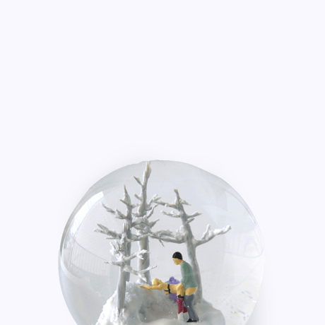 Ato1snow ／ Snowdome M｜シロだけどアオ：25