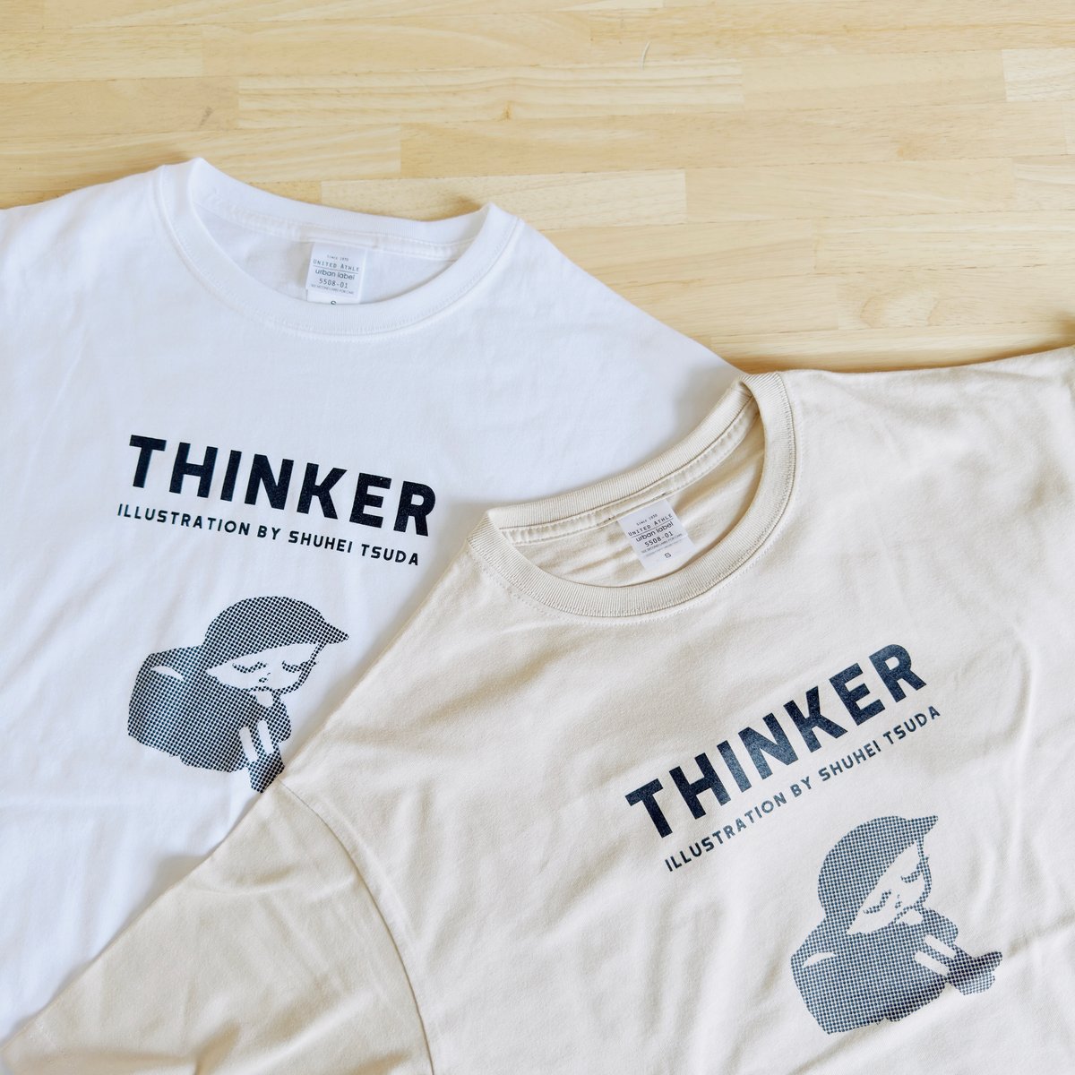 津田周平 × 83 ／ THINKER TEE ビッグシルエット | はちみせ （83）