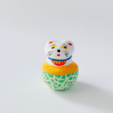 habotan ／ 土人形（普) ｜招き猫