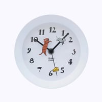 山鳩舎 ／ 2way clock CAT