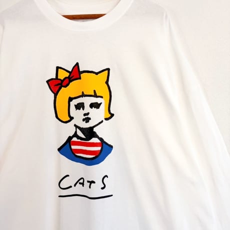 堀本勇樹 ／ 「CATS」ビッグシルエットロングスリーブTシャツ