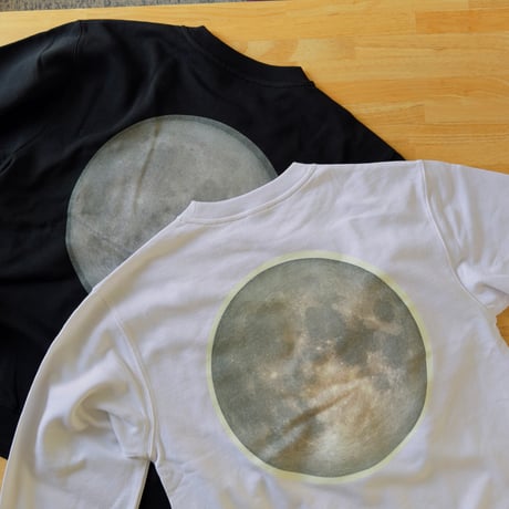 NASA MOON スウェット WHITE（Glow)