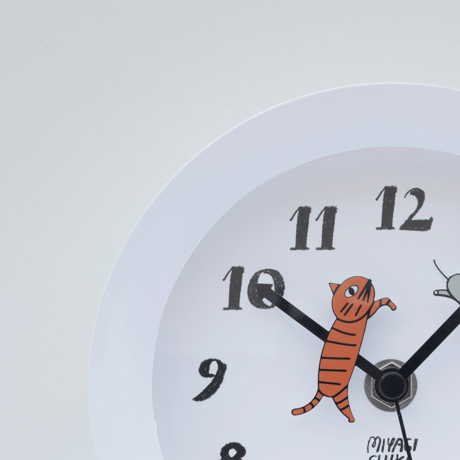 山鳩舎 ／ 2way clock CAT