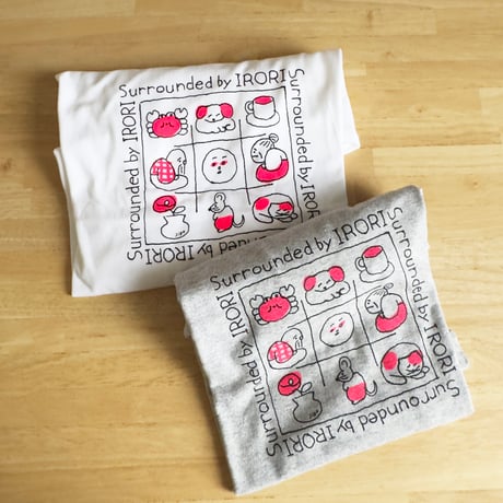 死後くん ／ Surrounded by IRORI ロングTシャツ