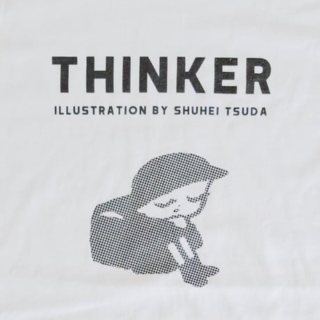 津田周平 × 83 ／ THINKER TEE ビッグシルエット