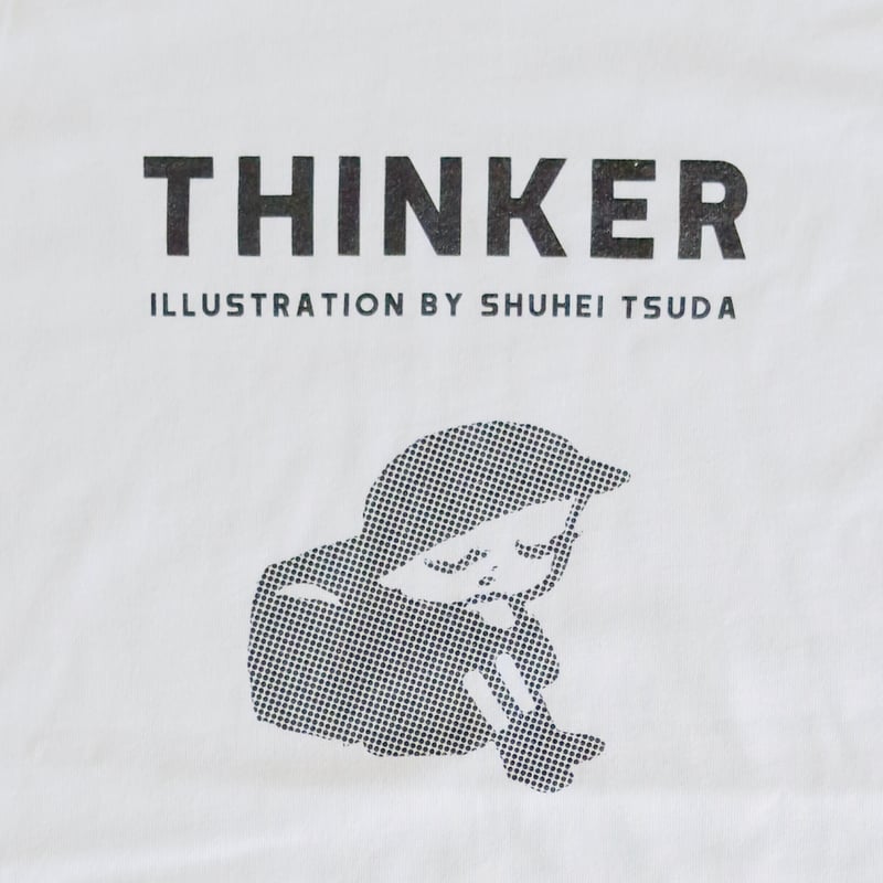 津田周平 × 83 ／ THINKER TEE ビッグシルエット | はちみせ （83）