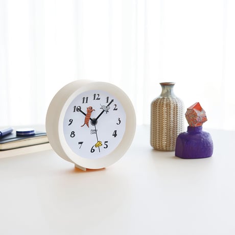 山鳩舎 ／ 2way clock CAT