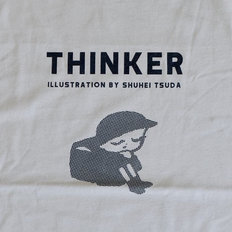 津田周平 × 83 ／ THINKER TEE ビッグシルエット